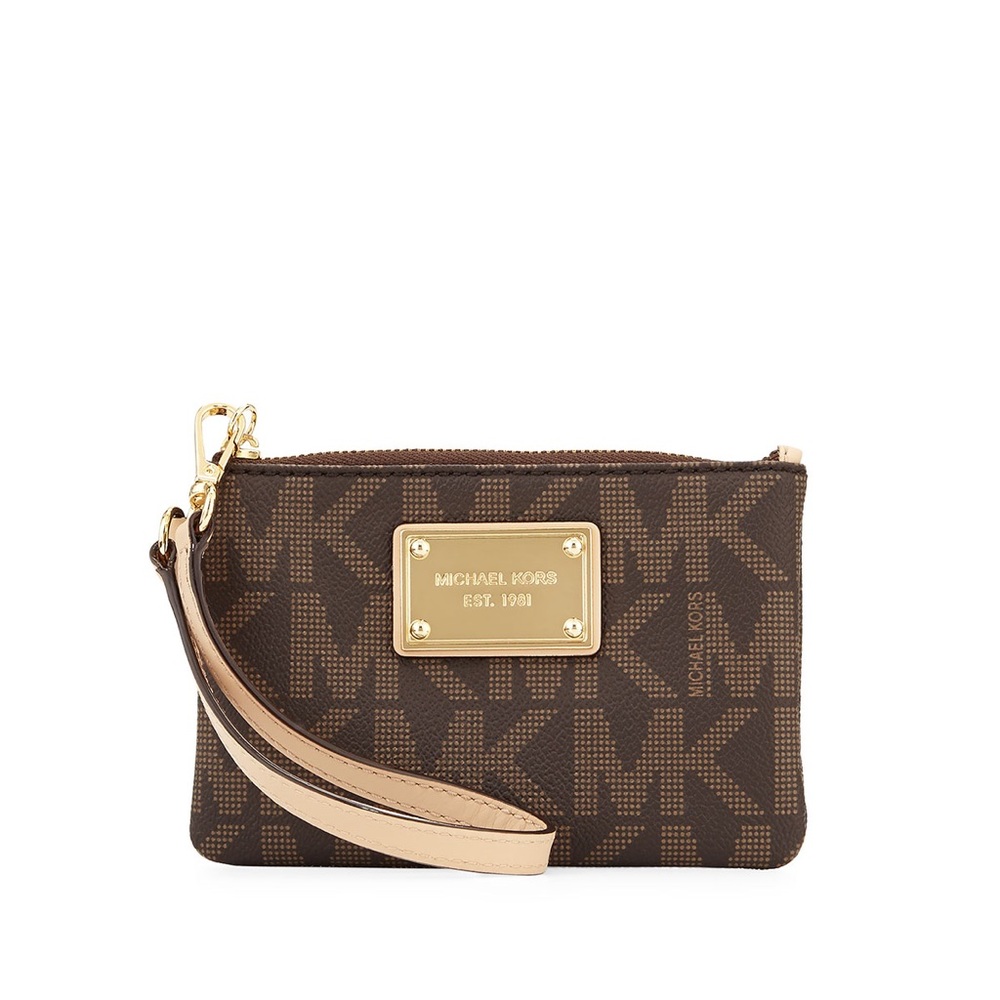Michael Kors Jet Set Small Wristlet - Brown